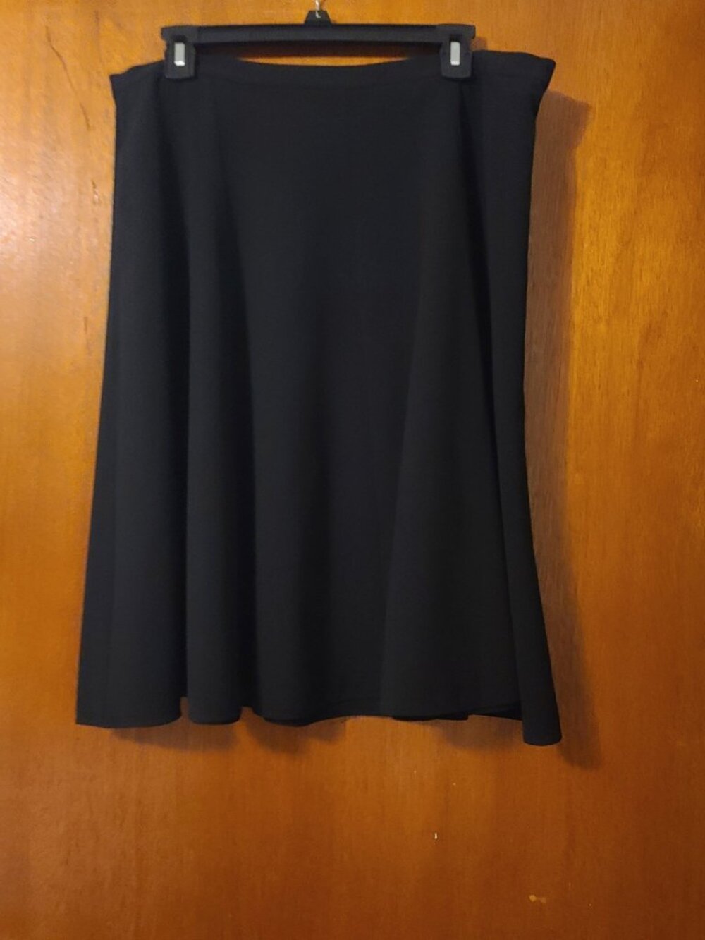 Beautiful Vintage Adrianna Papell Black Evening Skirt Size 14